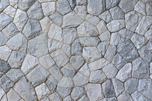 Surface of gray stone wall or rock floor texture background