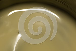 Surface of light condensed milk