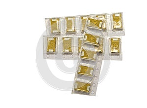 Surface mount tantalum capacitor photo