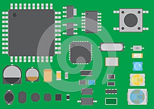 Surface mount technology components