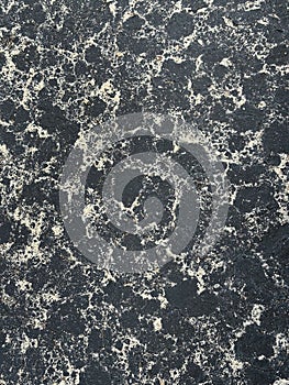 Surface of old cement plaster painted white.