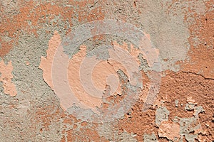 Surface of an old wall as grunge textured background and graphic design element