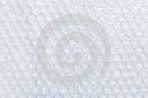 Surface of plastic bubble wrap