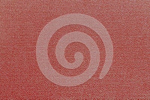 The surface of the red old worn dermatin