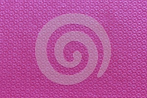 The surface of the red old worn dermatin