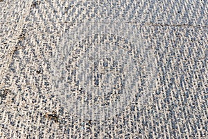 Road Scraped In Preparation For Paving