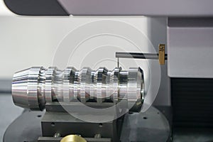 The surface roughness measuring machine.