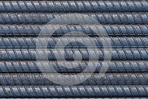 Surface of Steel bar, Rebar background