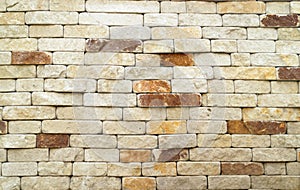 Surface stone wall background