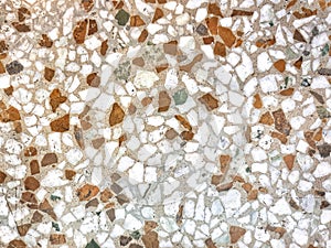 The surface of terrazzo.abstract background