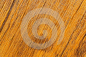 Texture of artificial wood top table made of plastic