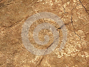 Surface texture of quartzite rock