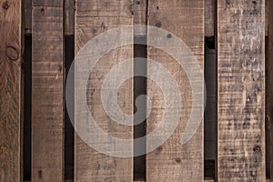 surface of unvarnished wooden planks joined with metal nails. vector wood