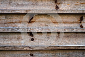 The surface of the walls of wooden boards for the background.