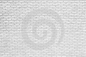 Surface of white brick wall Texture background