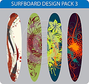 Surfboard design pack