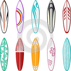 Surfboard designs