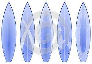 Surfboard Designs (blue)