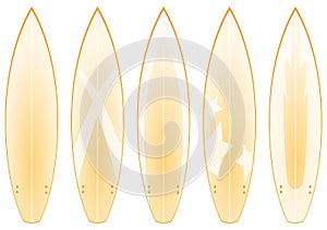 Surfboard Designs (yellow)