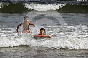 Surfboard Fun in Old Orchard Beach