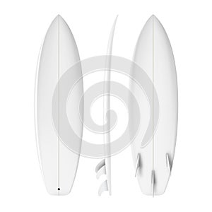 Surfboard isolated realistic Vector