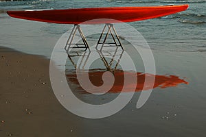 Surfboard reflection