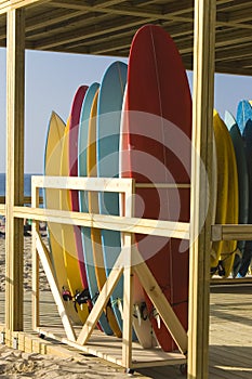 Surfboards rent and store