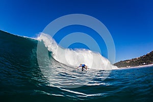 Surfer Wave Bottom Turn