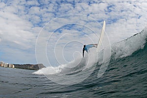 Surfer frontside 360