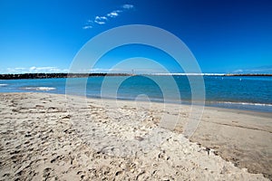 Surfers Knoll beach in Ventura California USA