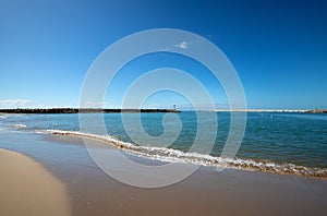 Surfers Knoll beach in Ventura California USA