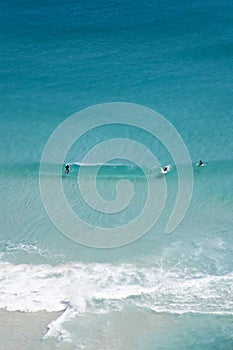 Surfers, Noordhoek Beach, Cape Town photo