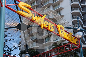 Surfers Paradise banner in Gold Coast