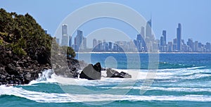 Surfers Paradise Skyline -Queensland Australia