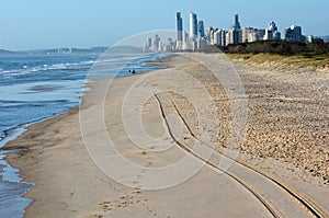 Surfers Paradise Skyline -Queensland Australia