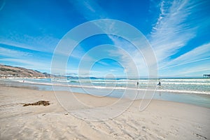 Surfers in Pismo Beach