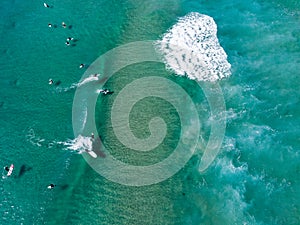 Surfing from above