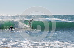 Surfing the Barrel