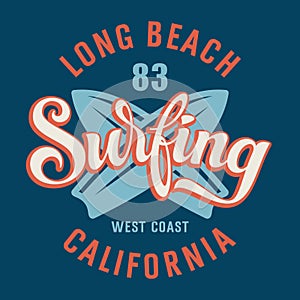 Surfing California