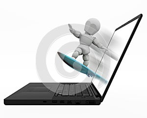 Surfing the net