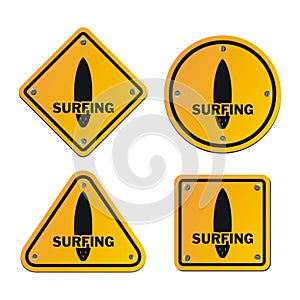 Surfing signs
