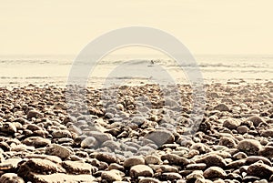 Surfing - Surfer`s Point - Ventura, California