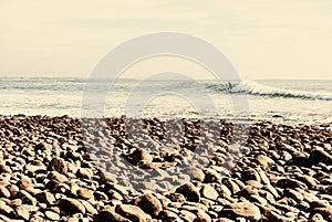 Surfing - Surfer`s Point - Ventura, California