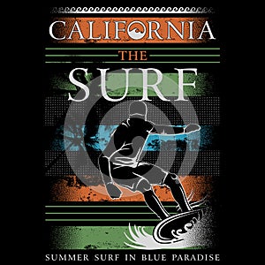 Surfing Themes - West Coast California Beach