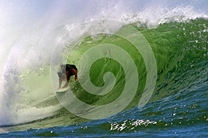 Surfing the Tube of a Wave