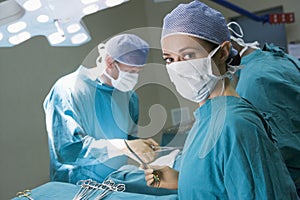 Surgeon Getting Ready To Operating On A Patient photo