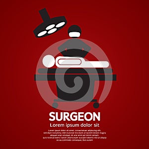 Surgeon Operate On Patient Sign