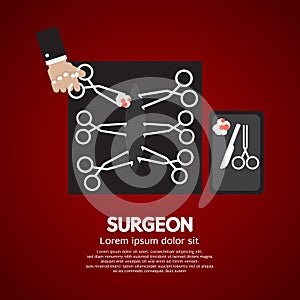 Surgeon's Incision Scissors photo