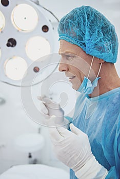 Surgeon at work