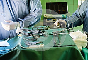 Surgeons and surgical tools